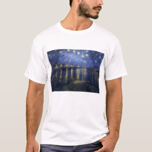 Starry Night over the Rhine T-Shirt - Van Gogh