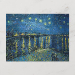 Starry Night Over the Rhone (1888) Vincent van Gog Postcard