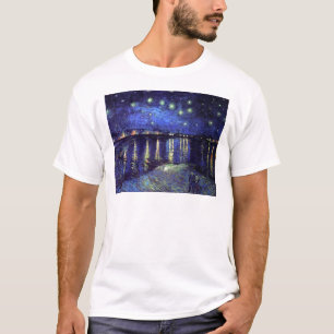 starry night over the rhone 1890 T-Shirt