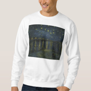 Starry Night Over the Rhone by Van Gogh Sweatshirt