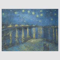 Starry Night Over the Rhone by Van Gogh