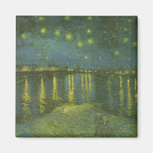 Starry Night Over the Rhone by Vincent van Gogh Magnet