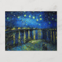 Starry Night Over the Rhone by Vincent Van Gogh