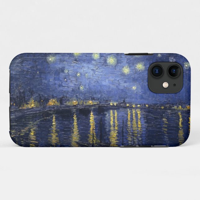 Starry Night Over the Rhone Case-Mate iPhone Case (Back (Horizontal))