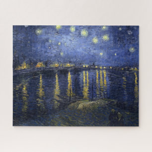 Starry Night Over the Rhone Jigsaw Puzzle