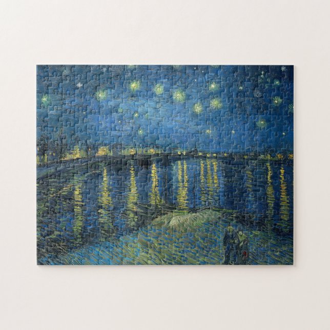 Starry Night Over the Rhône Jigsaw Puzzle (Horizontal)