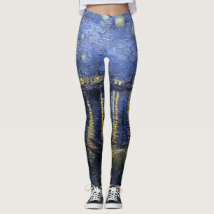 Starry Night Over The Rhone Leggings