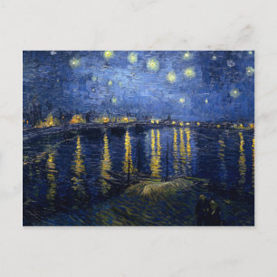 Starry Night Over the Rhône Postcard