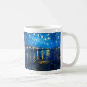 Starry Night Over the Rhone, Van Gogh Coffee Mug