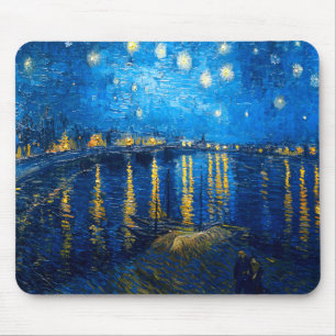 Starry Night Over the Rhone, Van Gogh Mouse Mat