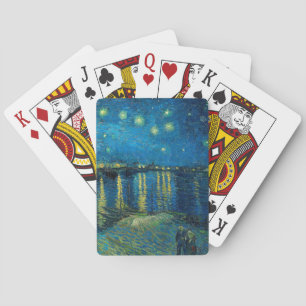 Starry Night Over the Rhône Vincent van Gogh Playing Cards