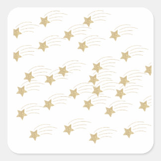Starry Night Overlays Square Sticker