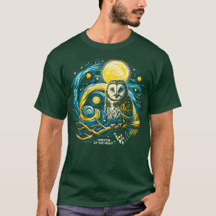 starry night owl 1 T-Shirt