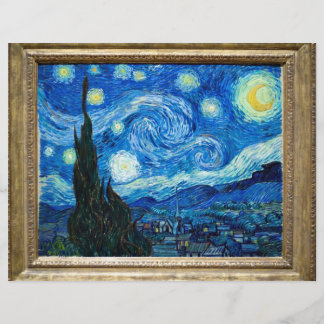 Starry Night Painting By Painter Vincent Van Gogh