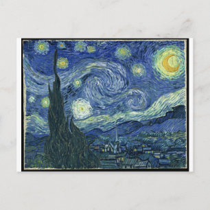 starry night postcard