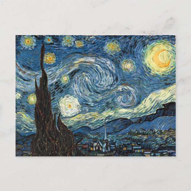 Starry Night Postcard (Front)