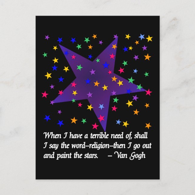 Starry Night Postcard (Front)