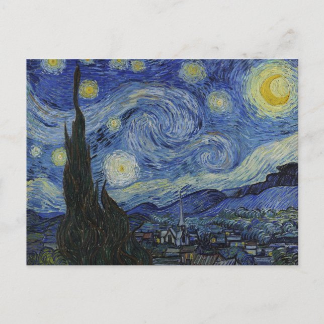 Starry night postcard (Front)