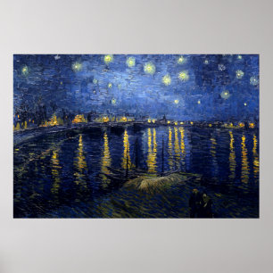 Starry night poster - Vincent van Gogh -