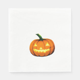 Starry Night Pumpkin Halloween Van Gogh Thanksgivi Napkin