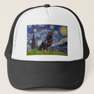 Starry Night - Rottweiler (#6) Trucker Hat