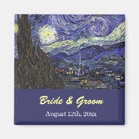 Starry Night. Save the date wedding.