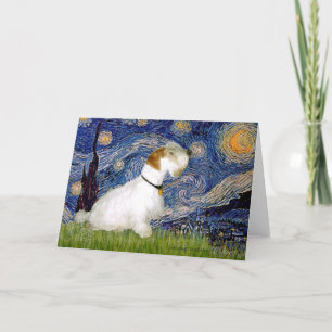 Starry Night - Sealyham Terrier (L) Card