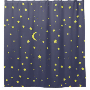 Starry Night Shower Curtain