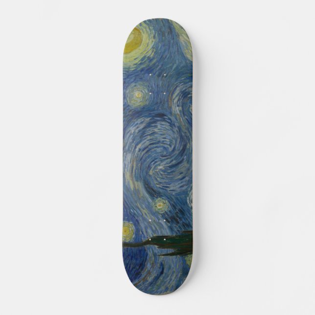 Starry Night Skateboard (Front)