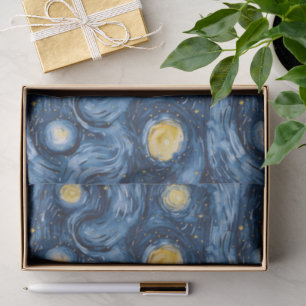 Starry Night Skies Baby Shower Tissue Paper