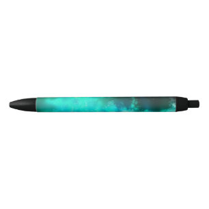 Starry Night sky emerald green Black Ink Pen