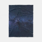 Starry Night Sky Galaxy Space Cosmic Dark Blue