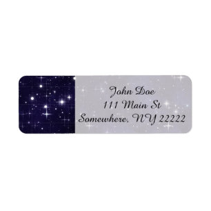 Starry Night Sky Grid