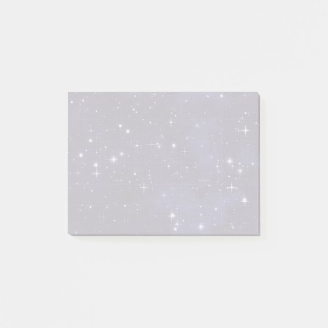 Starry Night Sky Grid Post-it Notes (Front)