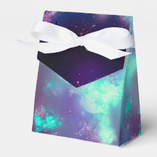 Starry night sky Neon Lights Favour Box