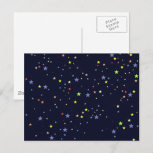Starry Night Sky Postcard