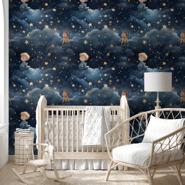 Starry Night Sky Stars Wallpaper (Kids)