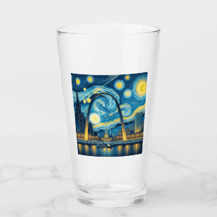 Starry Night St. Louis Missouri Glass