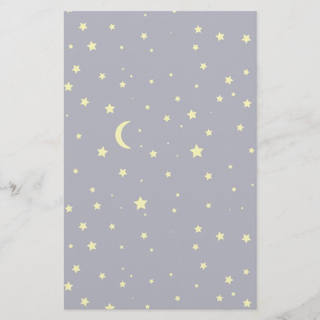 Starry Night Stationery (Front)