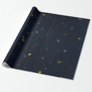 Starry Night Style 1 Wrapping Paper Roll