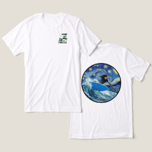 Starry Night Surfer Tri-Blend Shirt