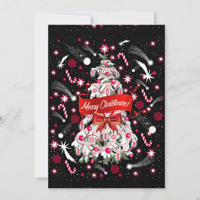 Starry Night Thank You Card (Front)