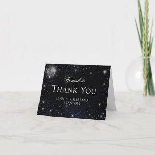 Starry Night Thank You Card