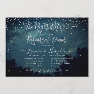 Starry Night, The Night Before, Rehearsal Announce Invitation