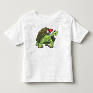 Starry Night Tortoise Christmas Toddler T-Shirt