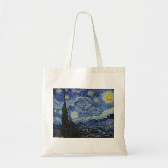 Starry night tote bag (Front)