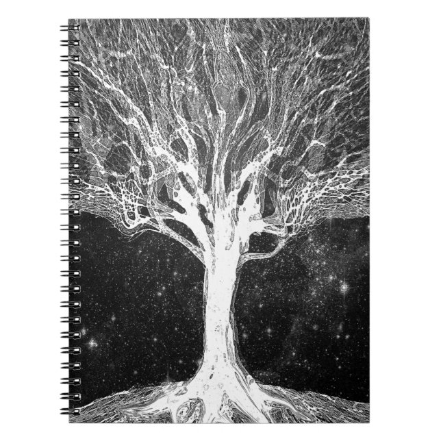 Starry Night Tree of Life Notebook (Front)
