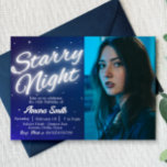 Starry Night - Under the Stars Invitation<br><div class="desc">Let's celebrate under the twinkling light of the stars and soft glow of the moon with this Starry Night Invitation.</div>