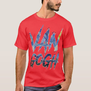Starry Night Van Gogh Art Painting Vincent Van Gog T-Shirt