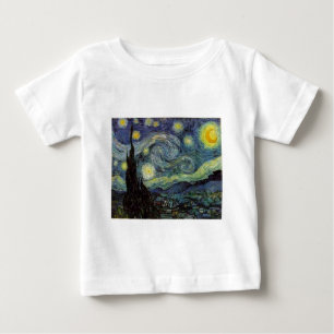 Starry Night - van Gogh Baby T-Shirt